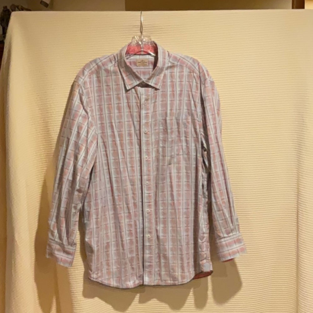 Tommy Bahama Jeans Long Sleeve Button Down Dress Shirt